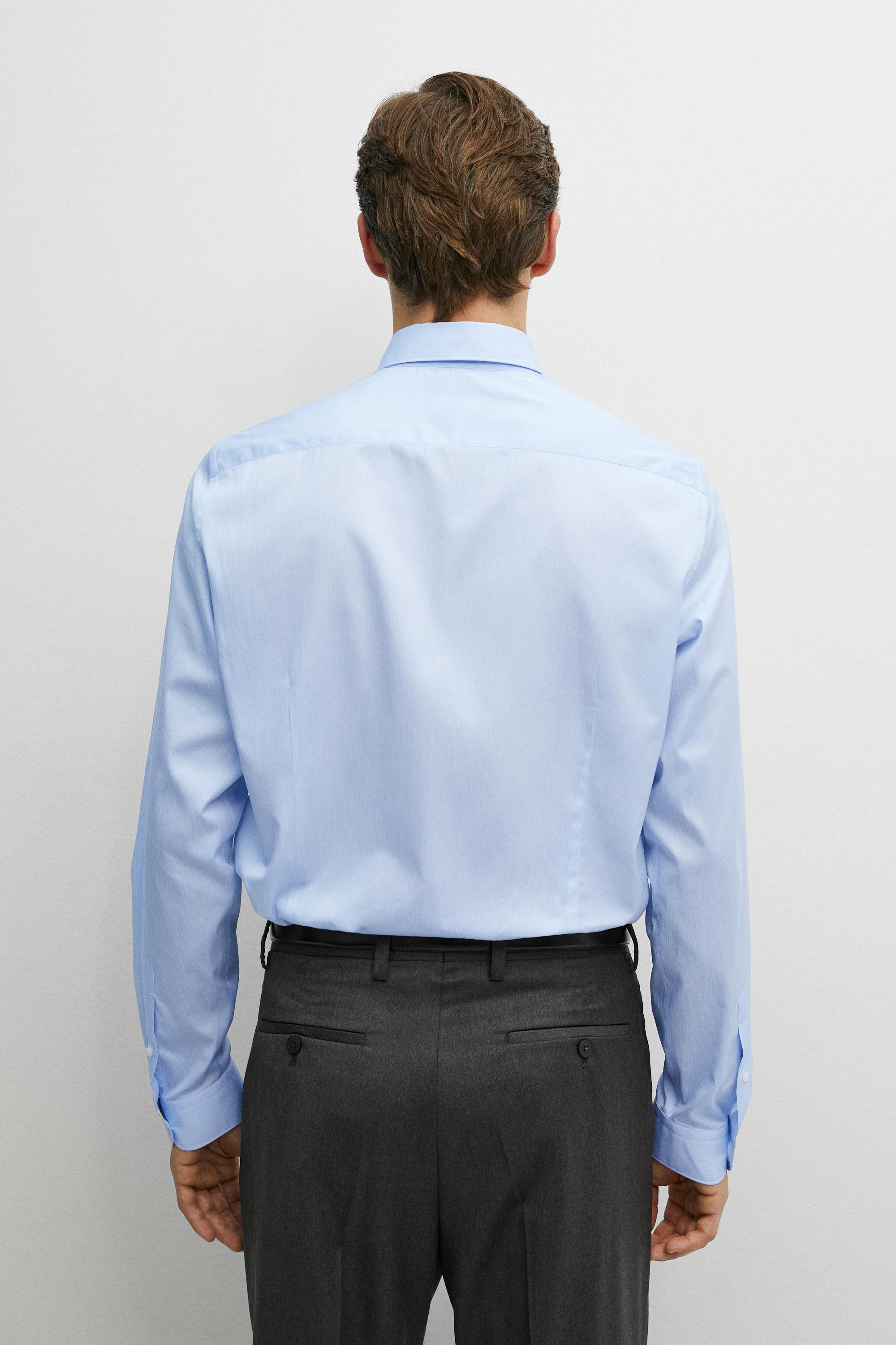 100% cotton striped shirt